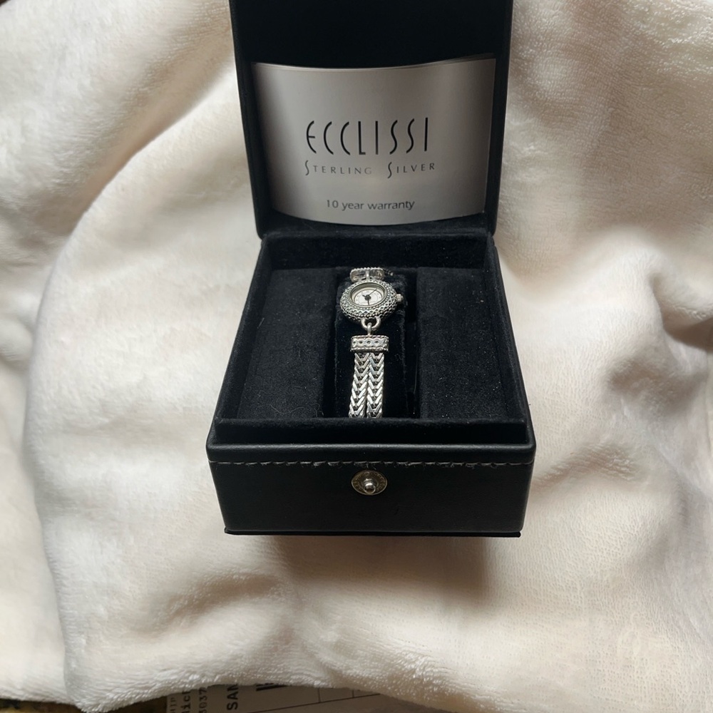 Ecclissi Sterling Silver Watch - Picture 1 of 8